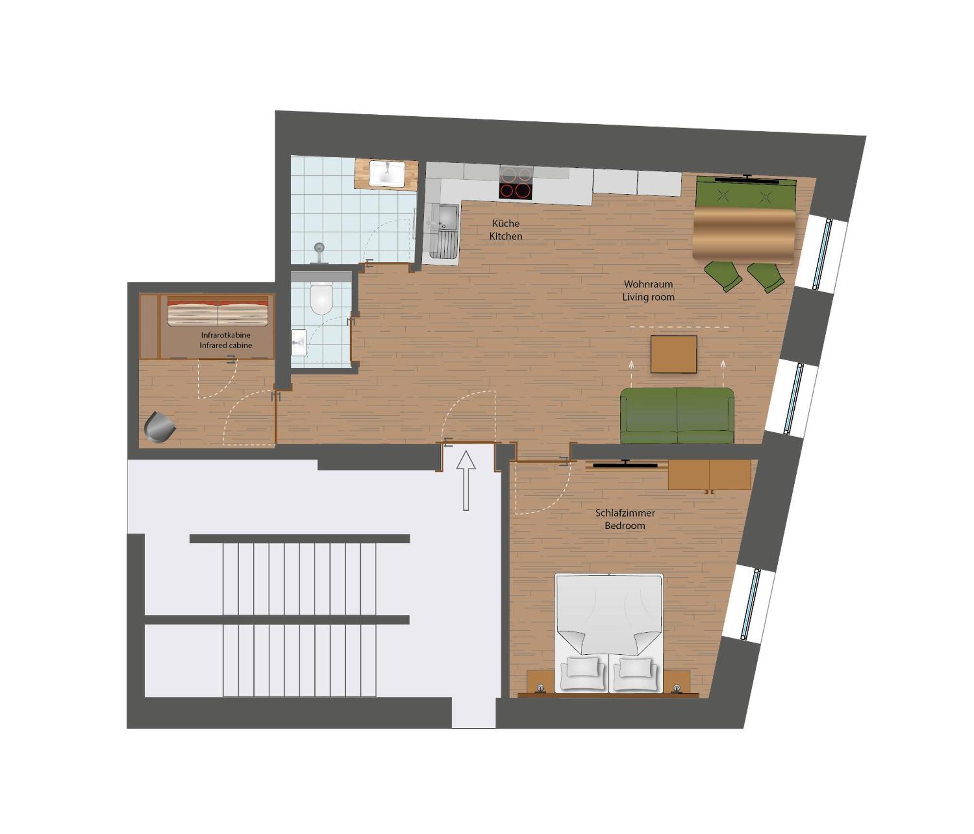 Apartmenthaus Goldeck Ried im Oberinntal Dış mekan fotoğraf
